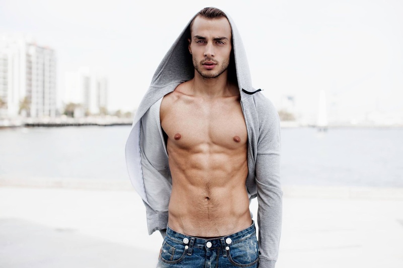 Male model photo shoot of Yanni Gari in Port Melbourne