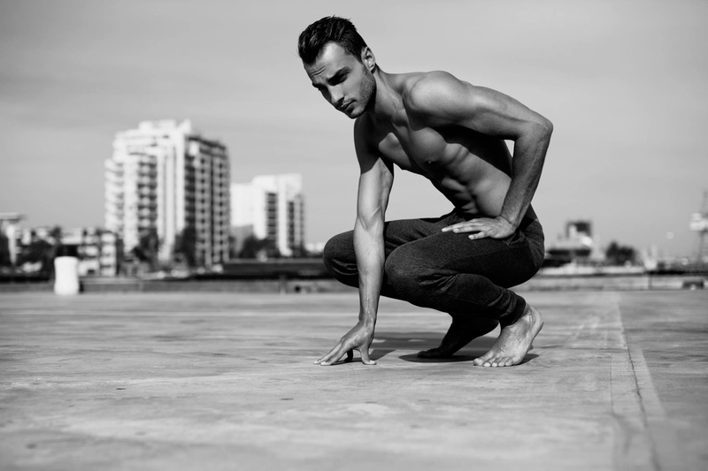Male model photo shoot of Yanni Gari in Port Melbourne
