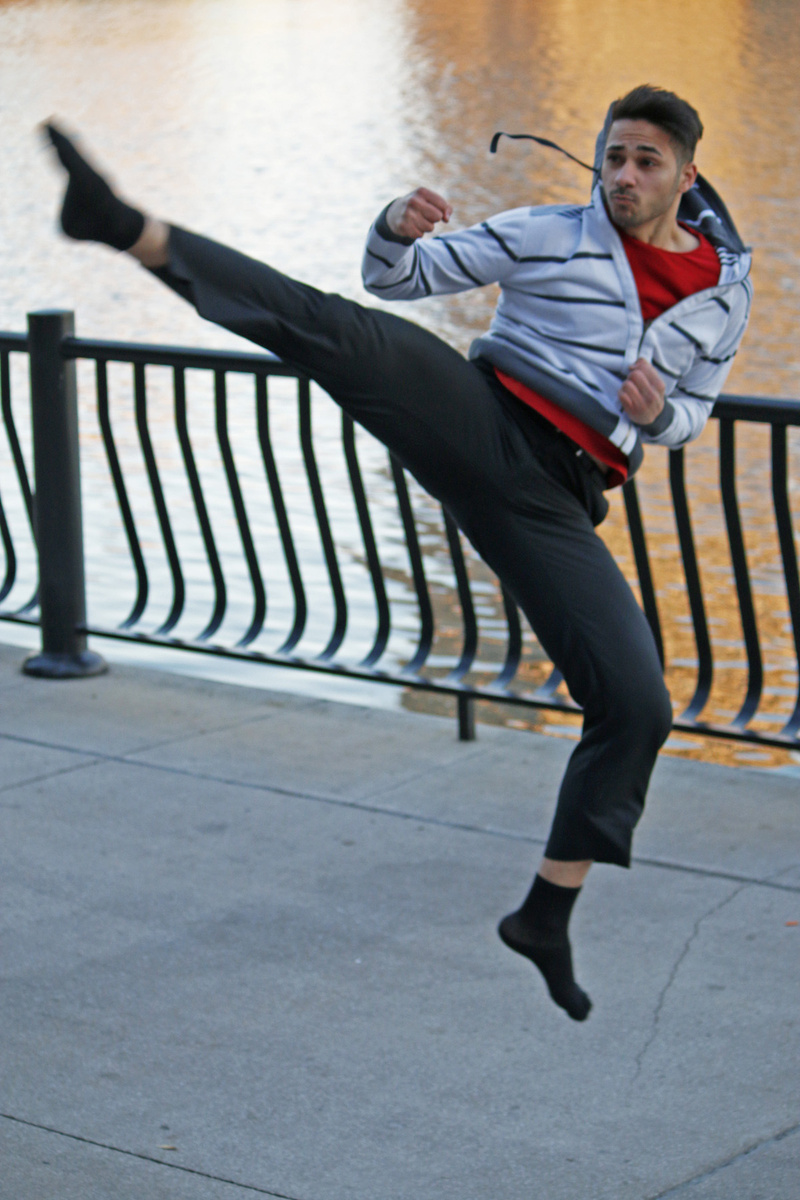 Female model photo shoot of Kayla Lee Designs in Lake Eola, Orlando, FL