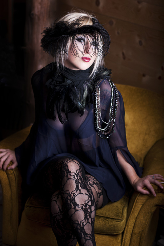 Female model photo shoot of Nicole Smith Design