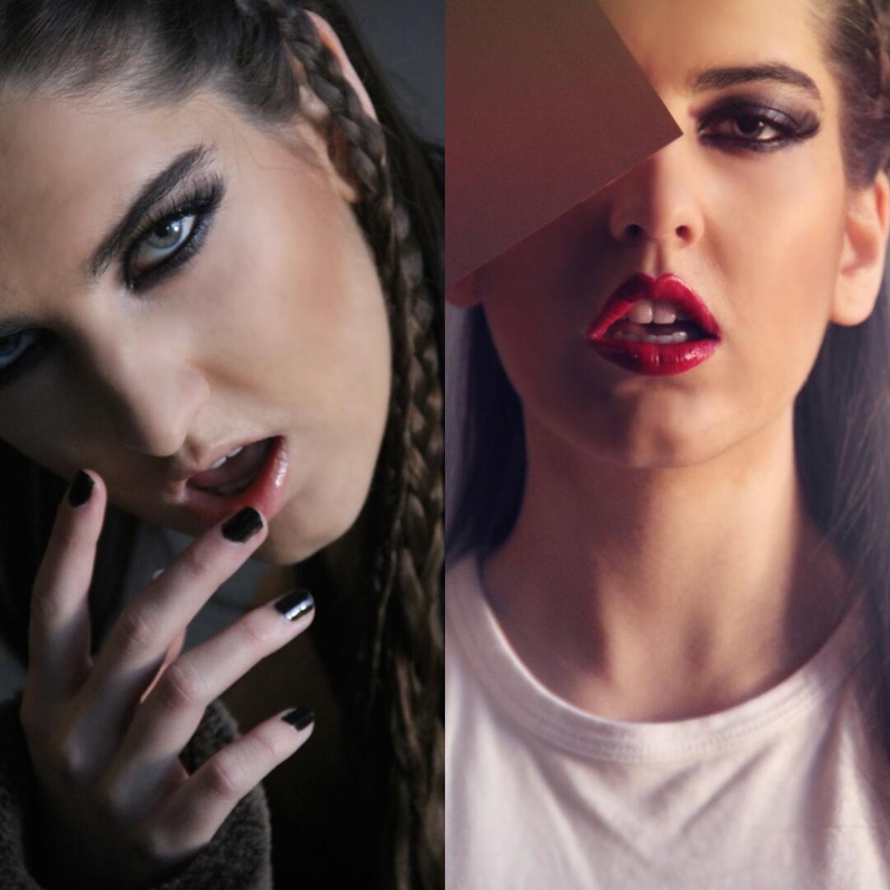 Female model photo shoot of Belle Ame Makeup