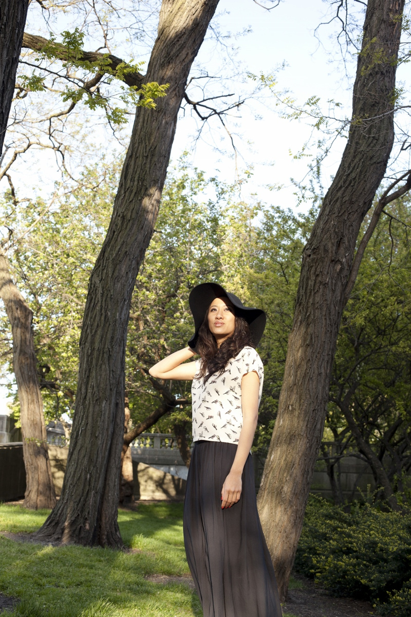 Female model photo shoot of Sakuna by Sarah Lawhead  in Chicago