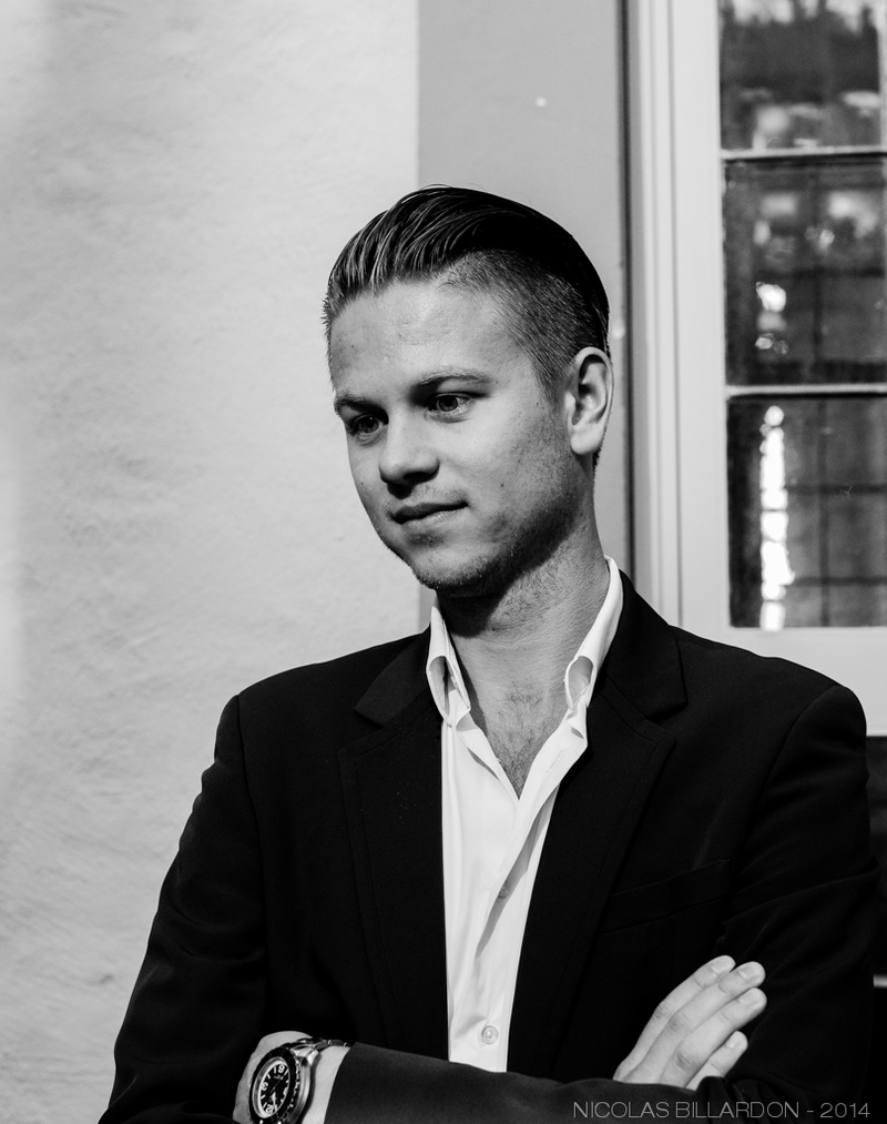 Male model photo shoot of Nicolas Billardon in Stockholm