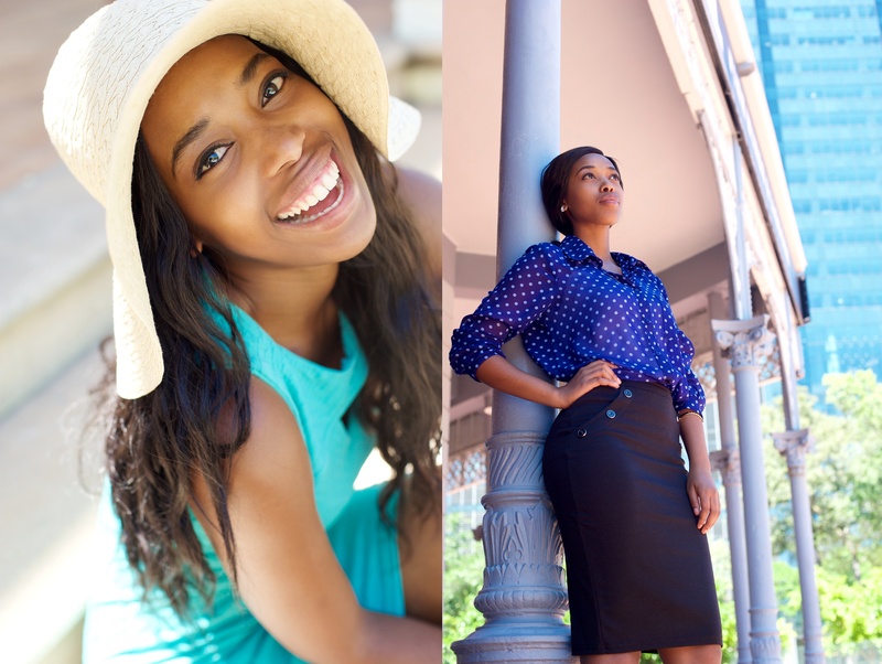 Female model photo shoot of Sive N by M-IMAGE in Cape Town