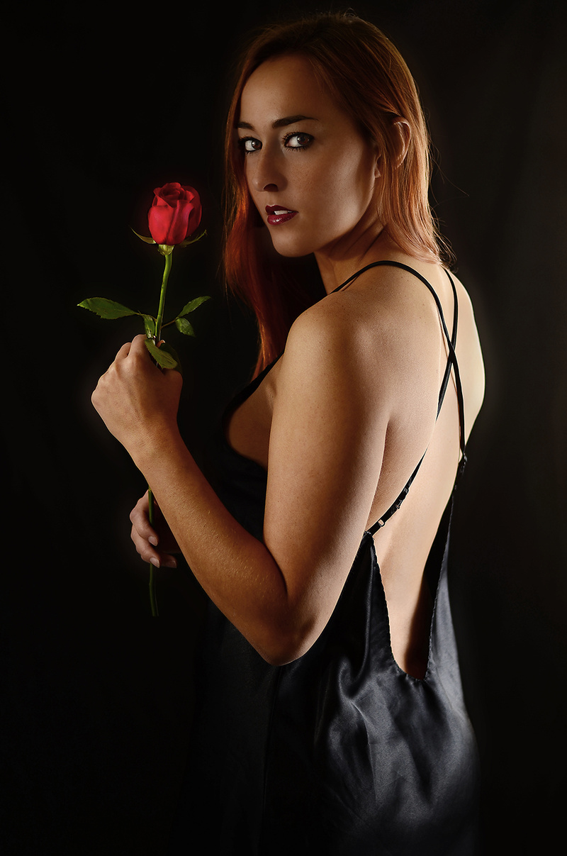 Female model photo shoot of MarlaMassey by SoftLights