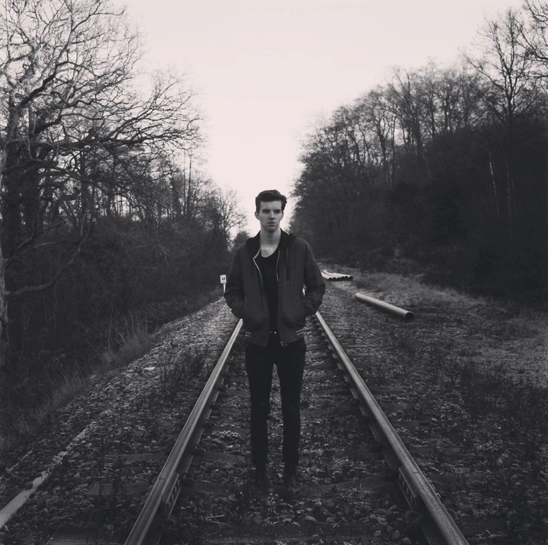 Male model photo shoot of euanand in Groombridge steam railway