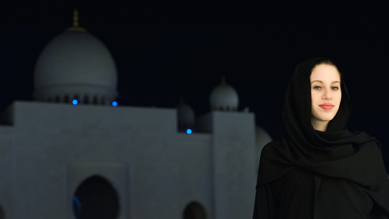 Male model photo shoot of Alex Hawthorn in Sheik Zayed Grand Mosque, Abu Dhabi, UAE