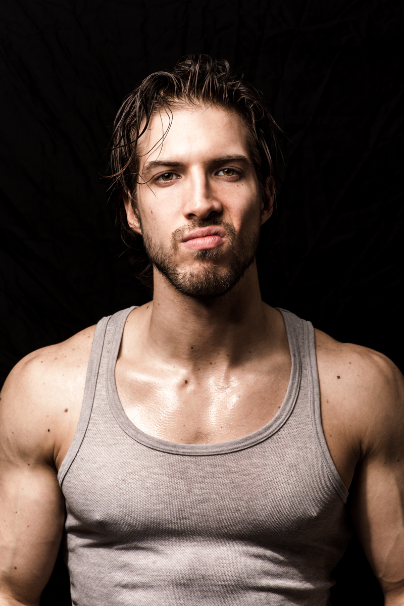 Male model photo shoot of Ryan Marek by Justin Cole