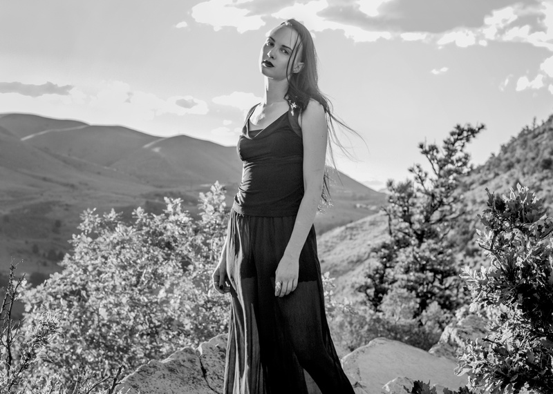0 and Female model photo shoot of JPC Eberle and Marceline Sanguine in colorado