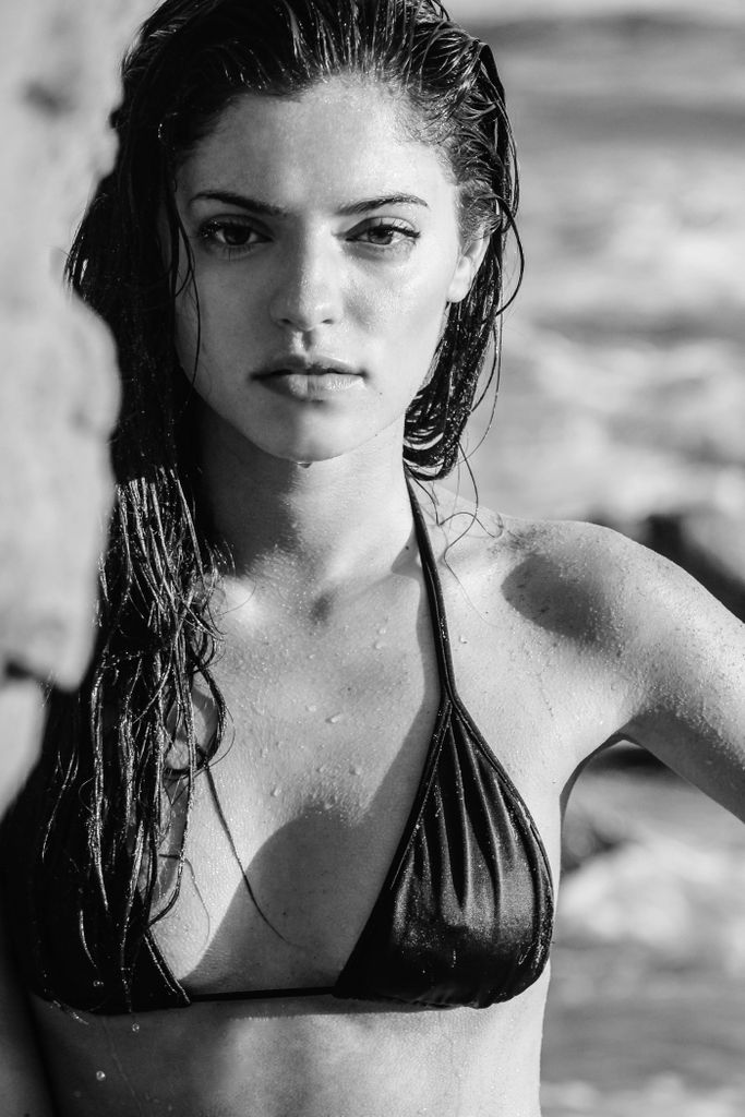 Female model photo shoot of Raamorg in Malibu, CA