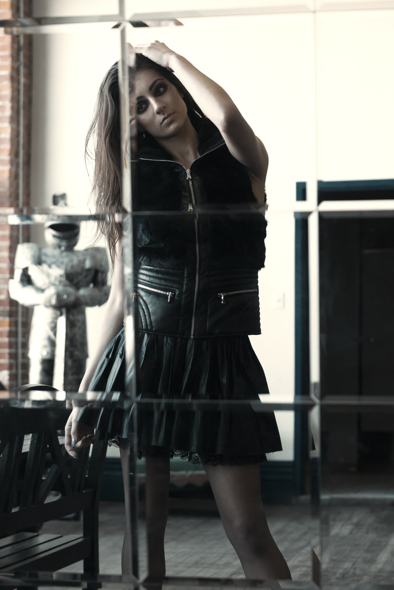 Female model photo shoot of Dana Rosu in Montreal