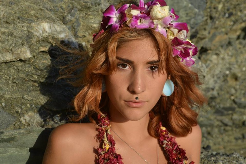 Female model photo shoot of AshleyP in Thousand Steps Beach, Laguna Beach CA