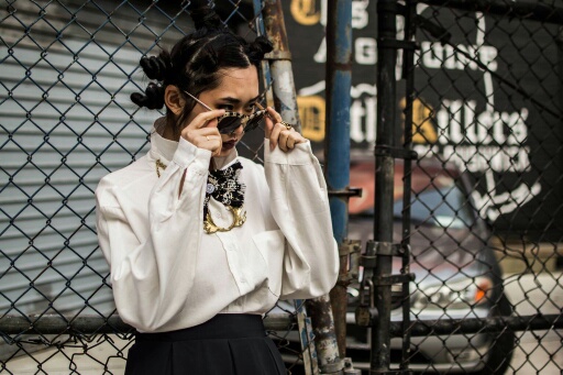 Female model photo shoot of Constancezheng in 306 Bowery Street, NY