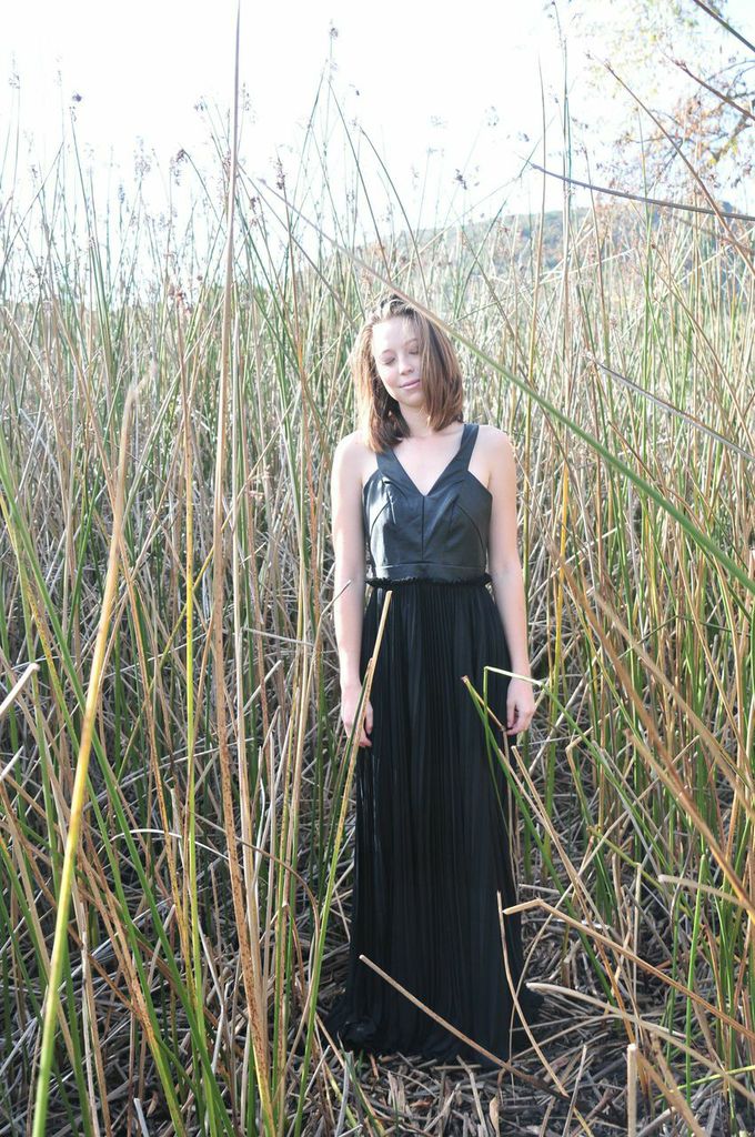 Female model photo shoot of nordicnatural in Calvares lake San Diego