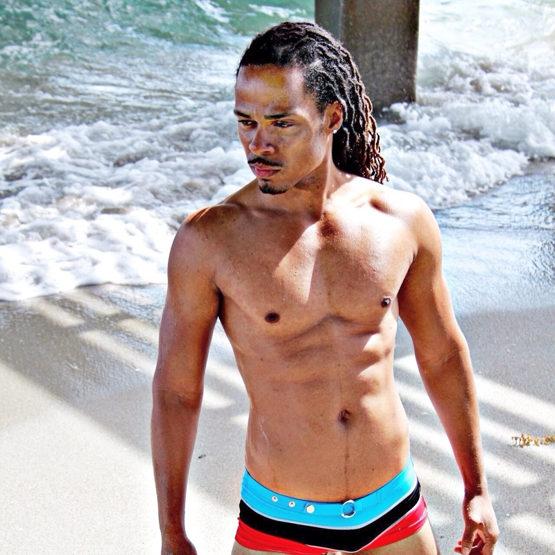 Male model photo shoot of Chuck C Harris in Miami Beach, FL
