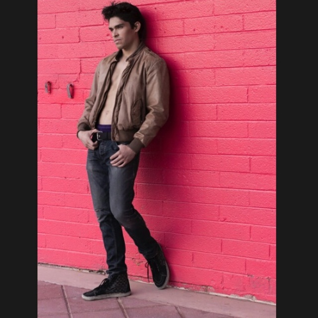 Male model photo shoot of Marlon Medina in Las Vegas Fremont