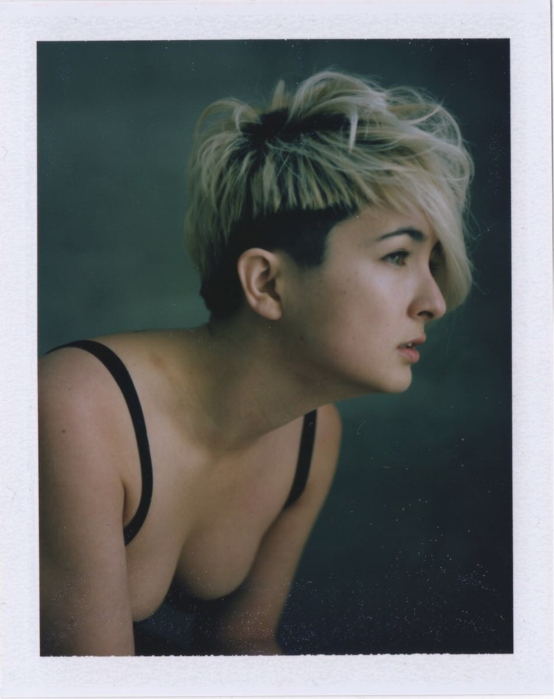 Female model photo shoot of Sacre Bleu by Saeho  Kim