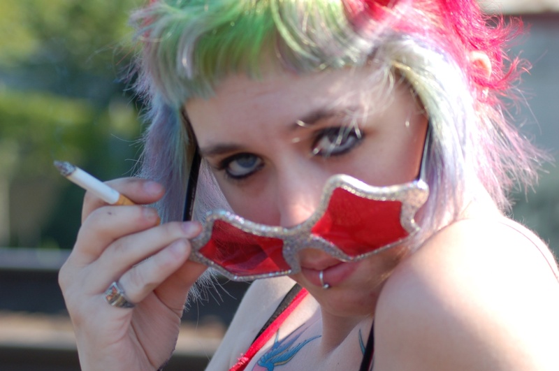 Female model photo shoot of Zombie Cakes by MooreXpressions