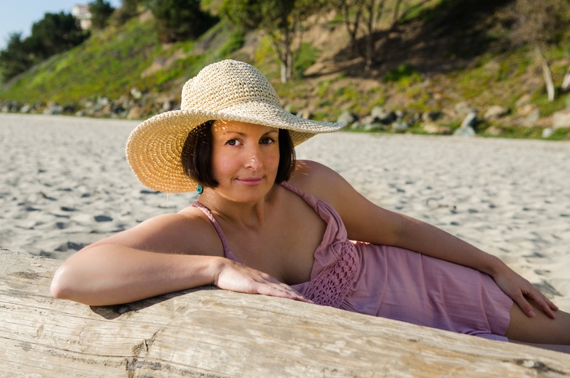 Female model photo shoot of MeghanSmolkaPhoto and Angie Taylor in Aptos, Ca