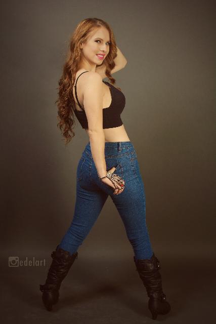 Female model photo shoot of Lovely Miss Mary XoXo in FD Photo Studio; Los Angeles, art by Edelart