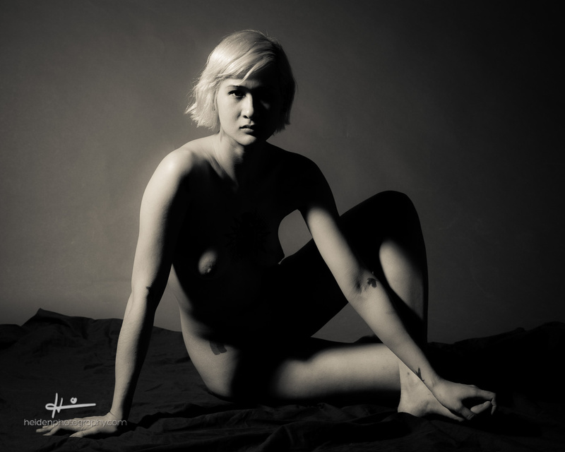 Female model photo shoot of Kasha Chang nudes
