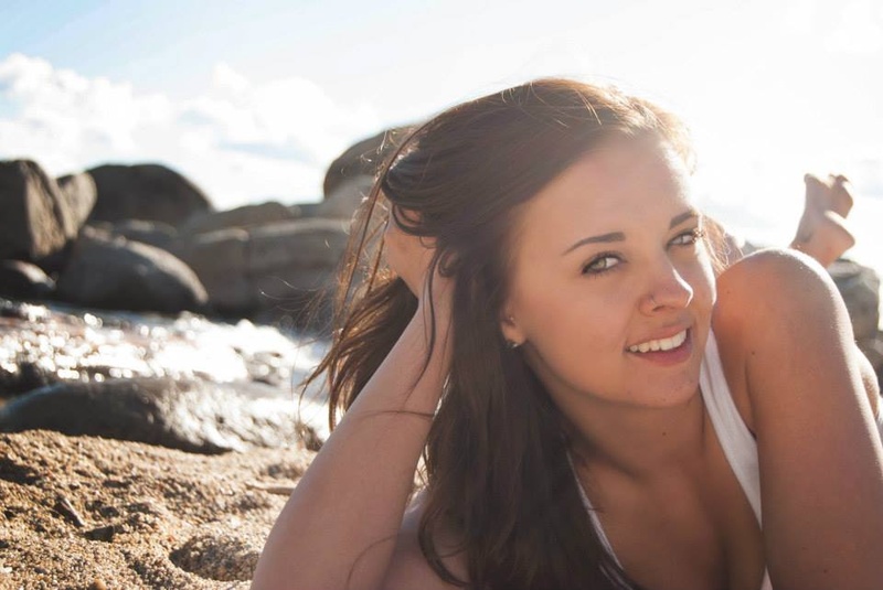 Female model photo shoot of MacImaging in Lake Tahoe, CA
