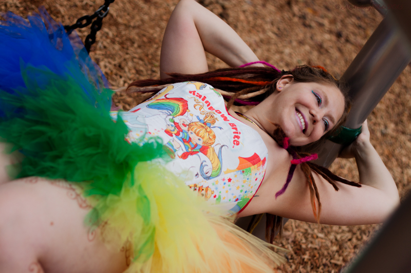 Female model photo shoot of Rainbow-Brite in Portland, Oregon