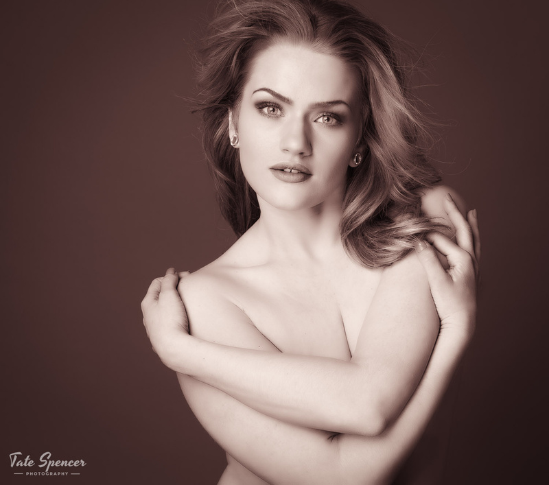 Female model photo shoot of Jules Britt by Tate Spencer