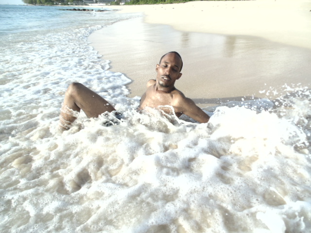 Male model photo shoot of Michael Anderson Sobers in Barbados