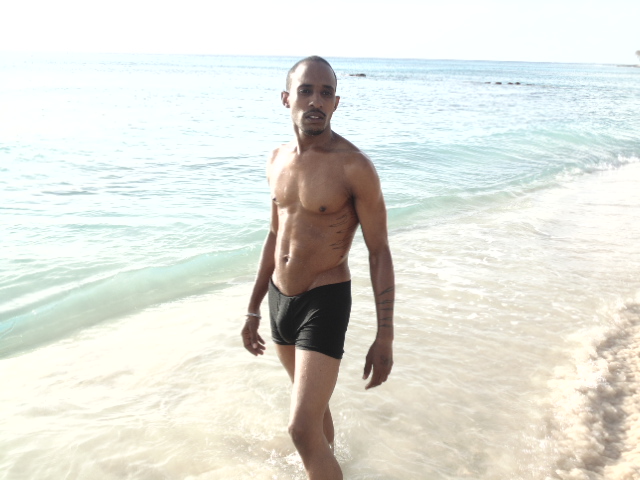 Male model photo shoot of Michael Anderson Sobers in Barbados