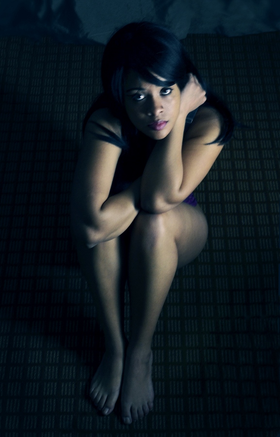 Female model photo shoot of MewNu by Helles Licht