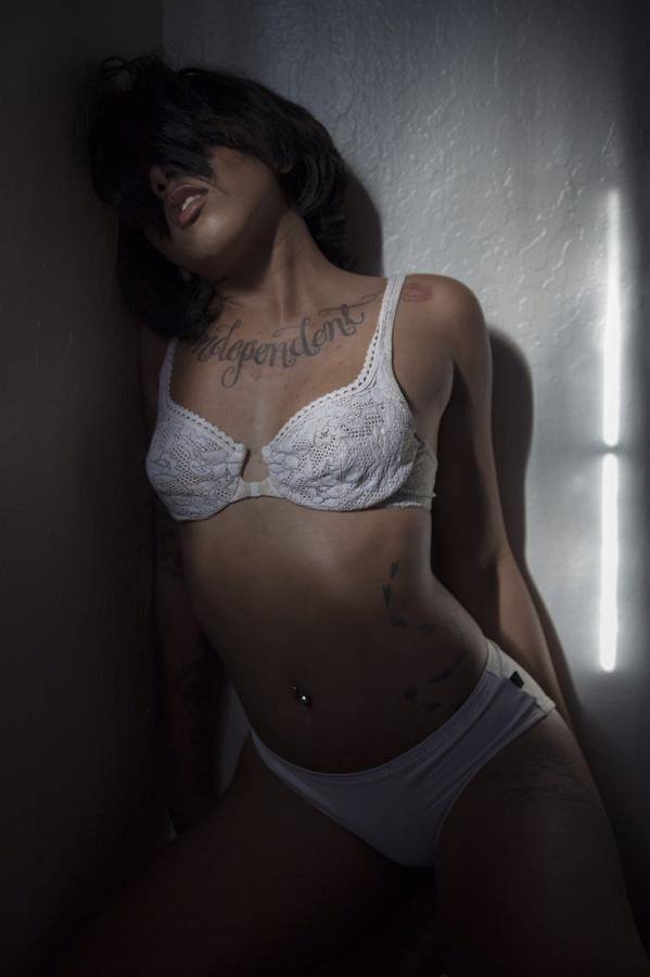 Female model photo shoot of Trippitrvccix by Marco Malek