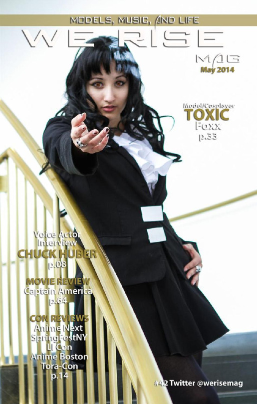 Female model photo shoot of ToxicFoxx in Anime Boston 2014
