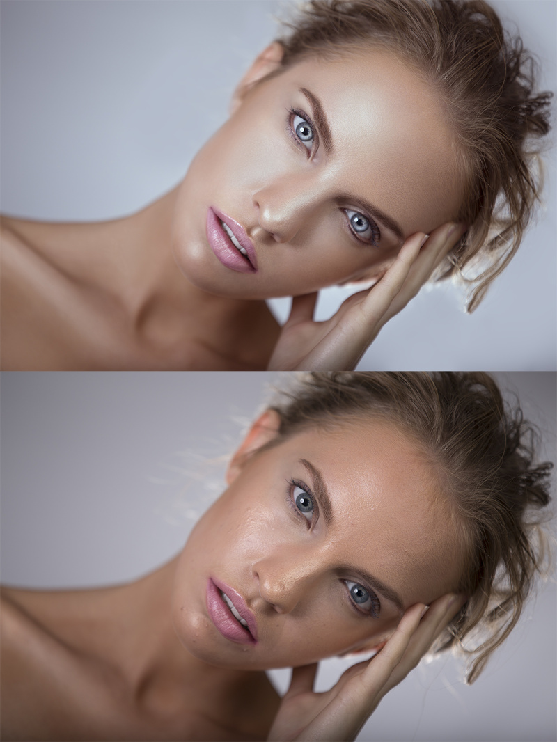 0 model photo shoot of Crystal Image Retouch
