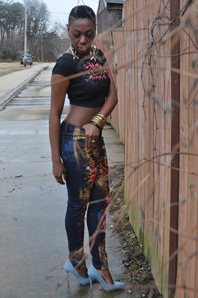 Female model photo shoot of Teela B  in Baltimore, MD