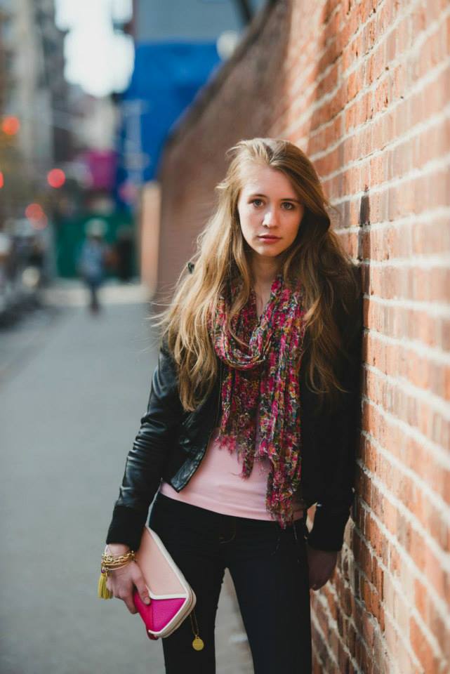 Female model photo shoot of cattminster by Lauren NYC in Nolita