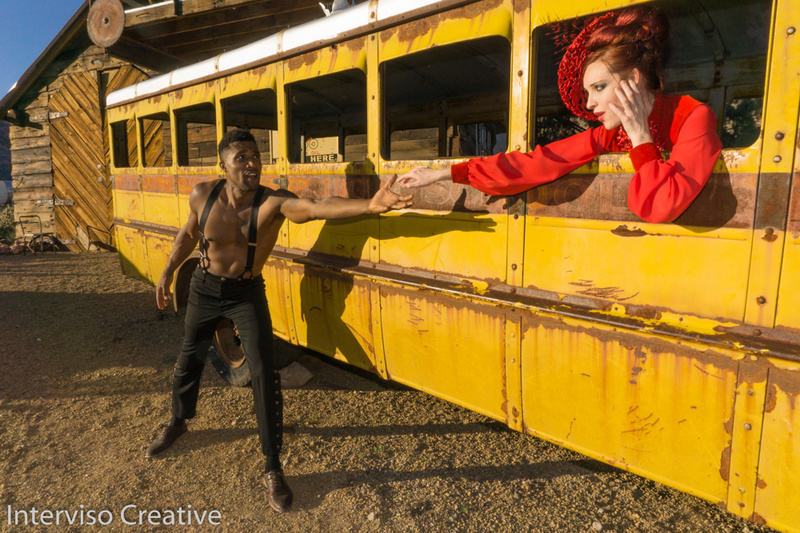 Male and Female model photo shoot of Interviso Creative, Hay Bay and cashjackson in Nelson, NV