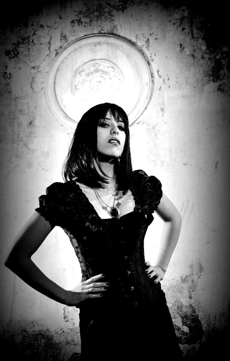 Female model photo shoot of Luciferine