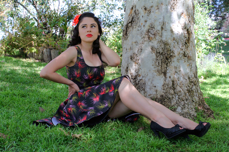 Female model photo shoot of Angel Eyes Pinup by ChrisO