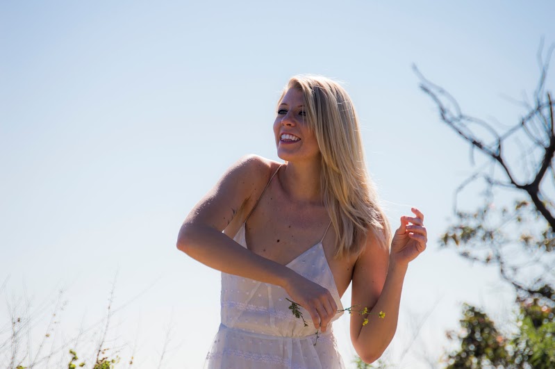 Female model photo shoot of Christina DiSalvo in Runyon Canyon, CA, LA