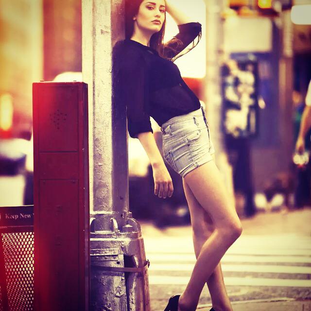 Female model photo shoot of Katherinenordquist0610 in New York City