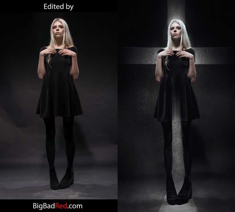 Female model photo shoot of Big Bad Red by Stanislav Istratov