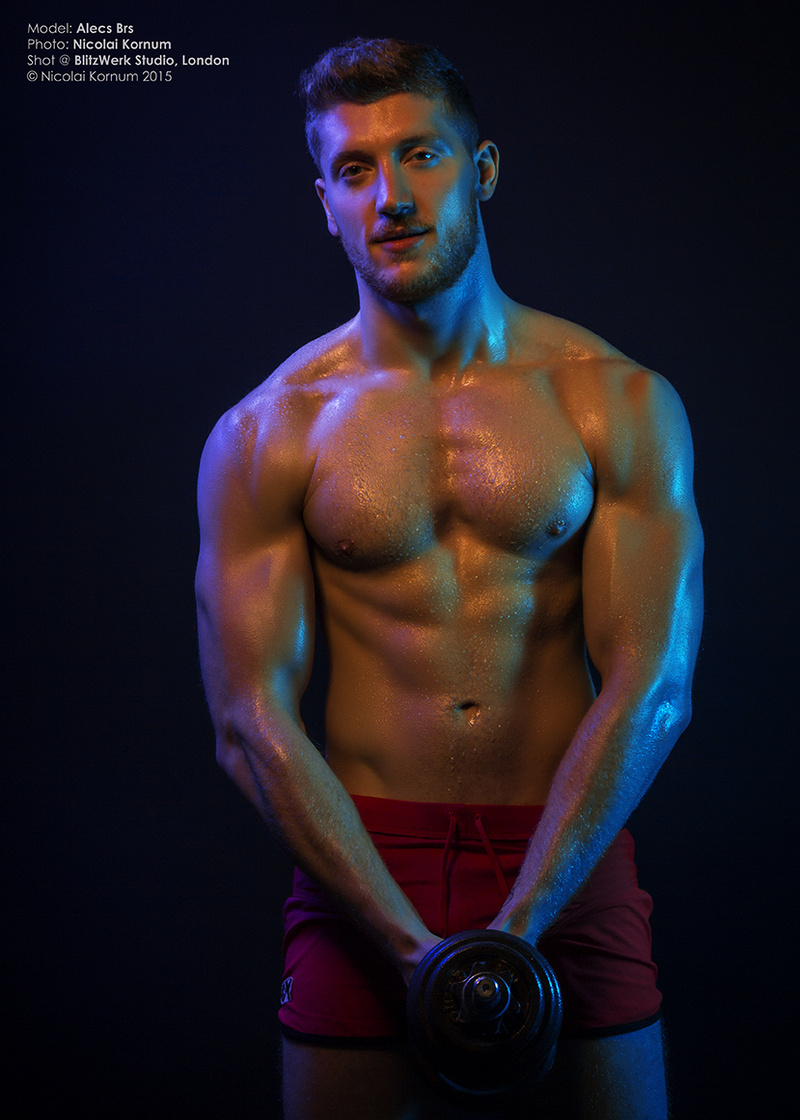 Male model photo shoot of Alecs Brs in BlitzWerk Studio London