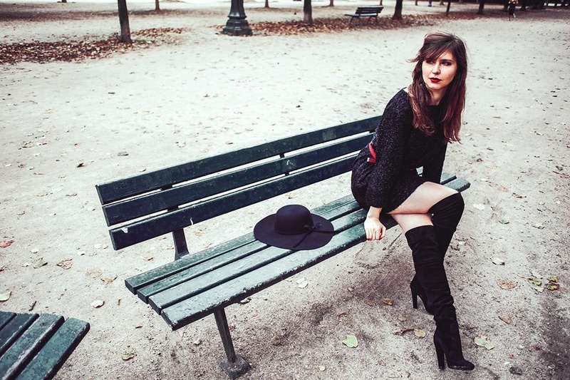 Female model photo shoot of SandraBlaz in Paris