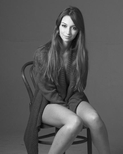 Female model photo shoot of devinrabun in David Neuse Studio
