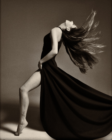 Female model photo shoot of devinrabun in David Neuse Studio