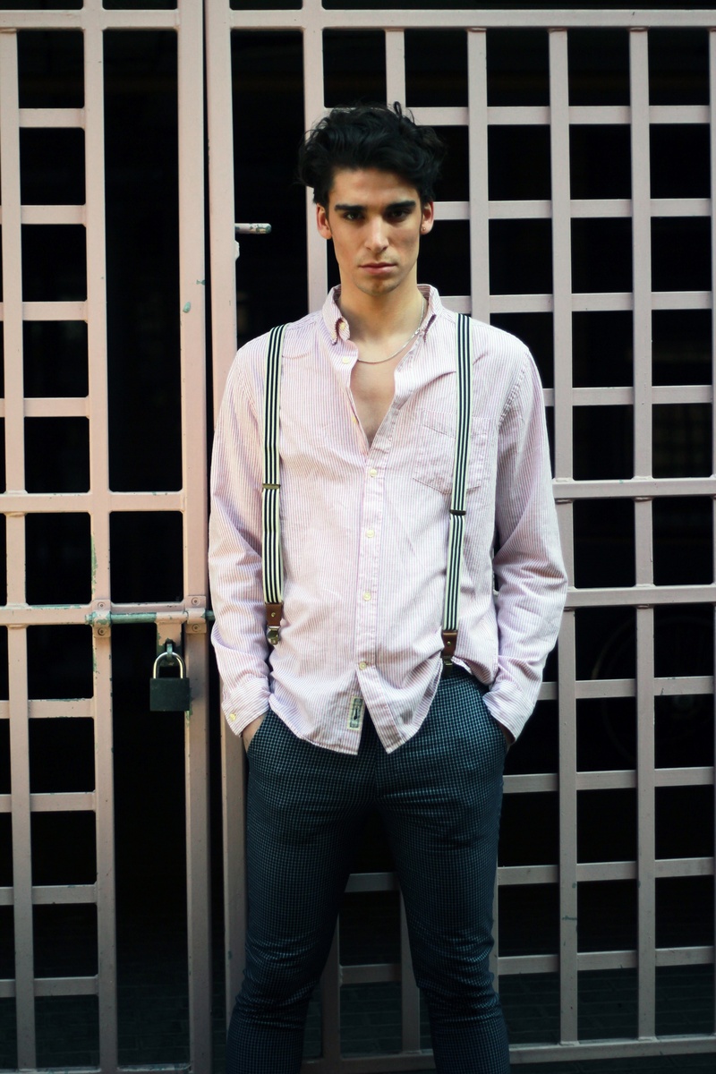 Male model photo shoot of Elliott Rogers in Brick Lane