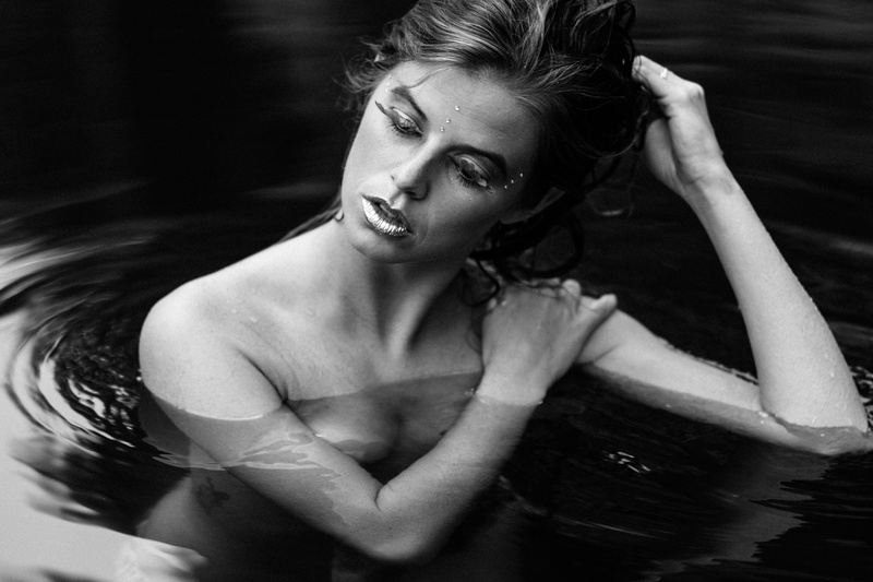 Female model photo shoot of Carly Arnwine in Limestone Canyon, California