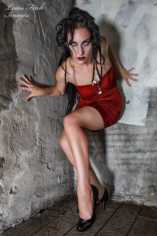 Female model photo shoot of Seraphina Fiero
