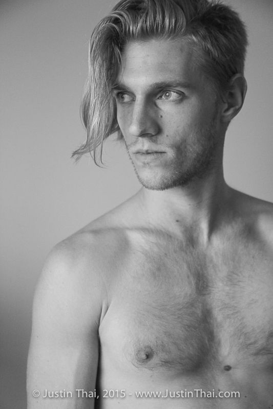 Male model photo shoot of Zach Clemens by Justin Thai